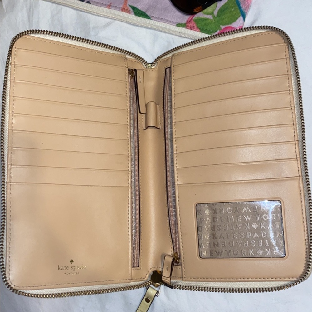 Yellow Kate Spade Wallet - Picture 2 of 2